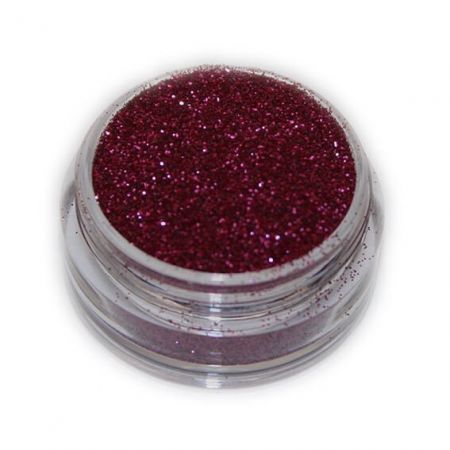 Nachhaltiger Bio Glitzer Ybody für Glitzertattoos, dark rose pink