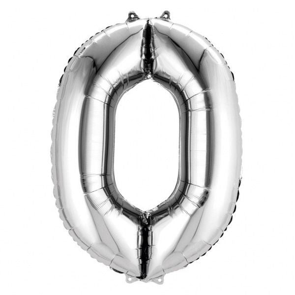Folienballon Zahl 1-9, 40 cm / Restposten kinderparties-shop