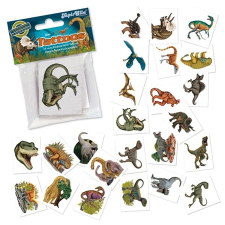 Dinosaurier Tattoos, 24 Stück, give-away image
