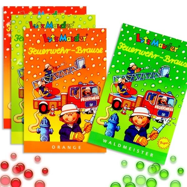 Mitgebselset Feuerwehr, 8 Kids, wahlweise: 32- oder 40-tlg kinderparties-shop