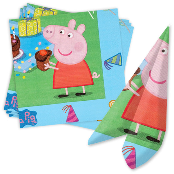 18469_peppa_pig_servietten Deko Peppa Wutz Party