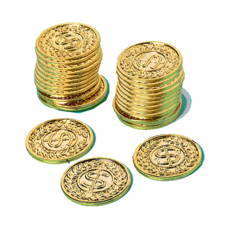 Gold coins Dollar sign, 144 pcs. image