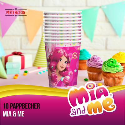 Becher Mia and Me, 250ml, 10er-Pack