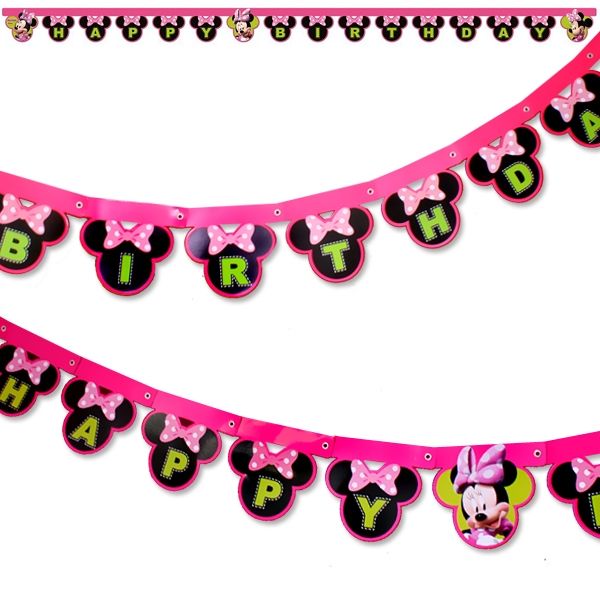 Minnie Maus Buchstabenkette, Minnie Helpers, 2m