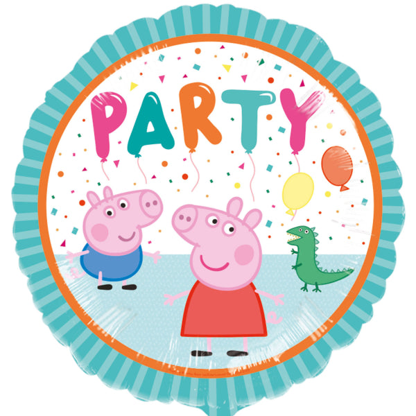 Peppa Pig Folienballon, Party Deko, 43 cm