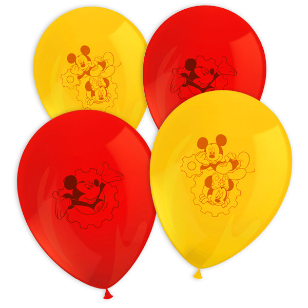 Mickey Maus Wunderhaus Luftballons, Disney Jr. 8er Pack, 30cm
