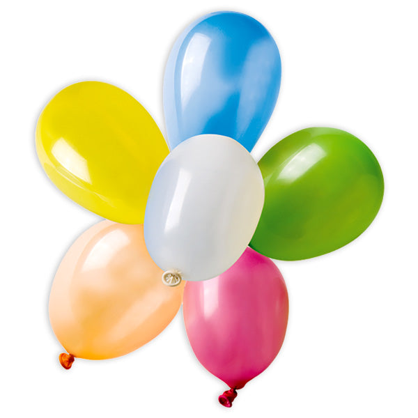 Wasserballons, kunterbunt, 50er Pack