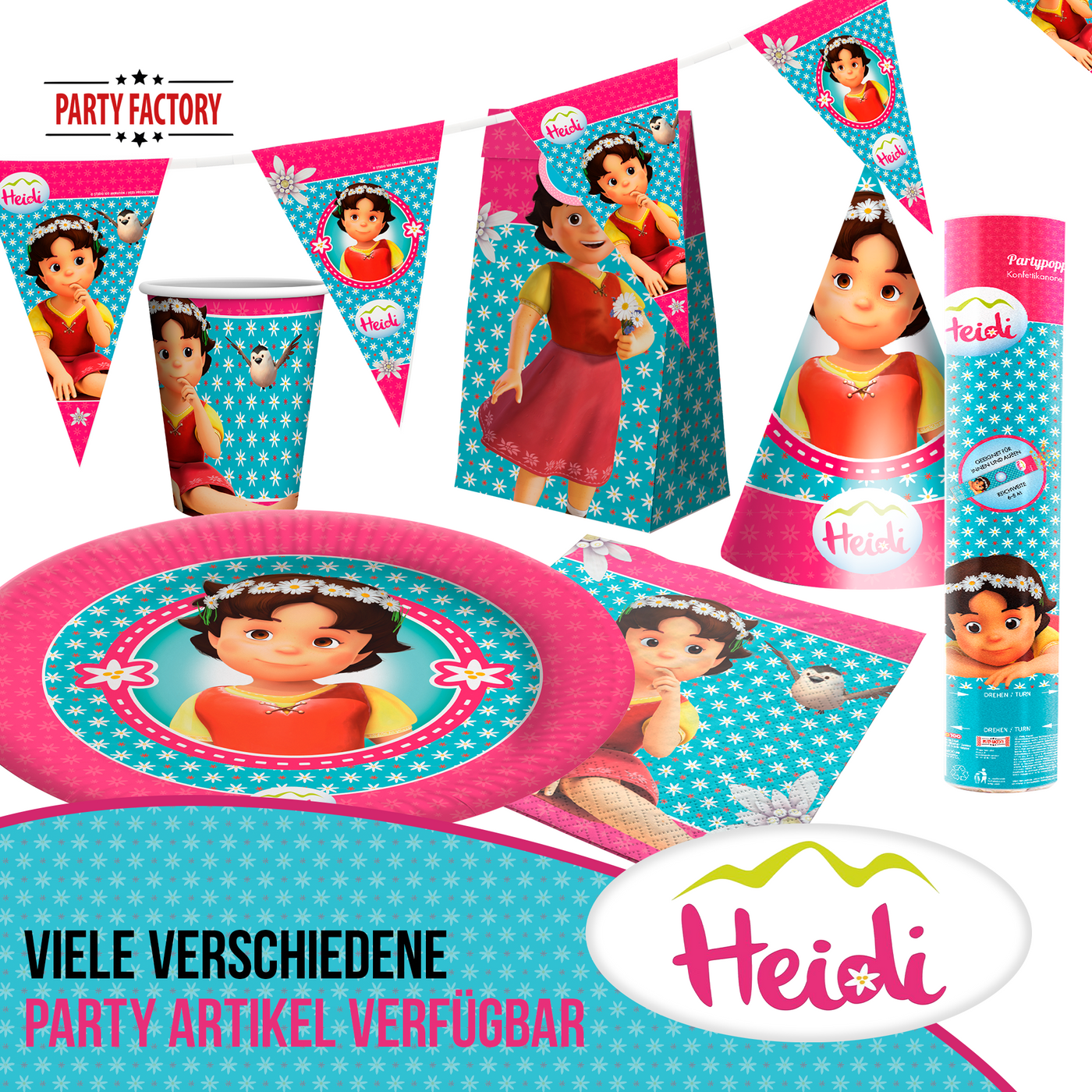 Partyhüte Heidi 10 Stück