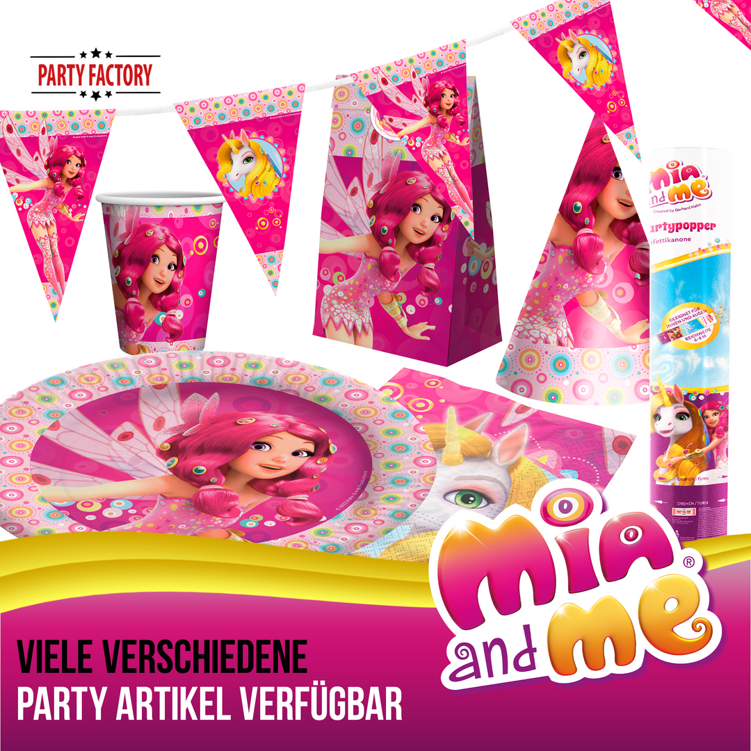 Partyhüte Mia and Me 10 Stück kinderparties-shop