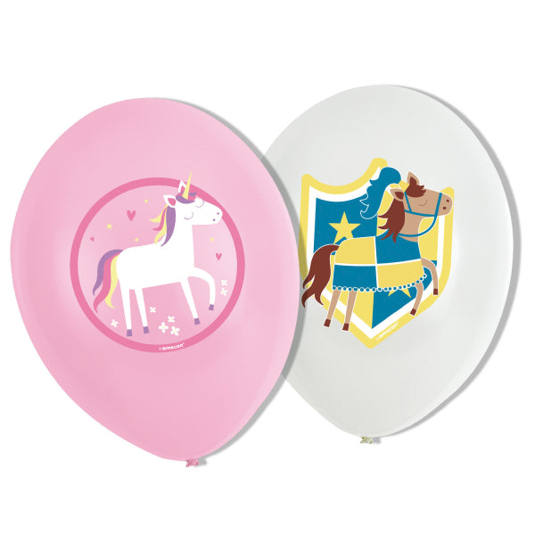 4023185-9909863-Luftballons, Prinzessin, 6er Pack, Deko Prinzessin Party