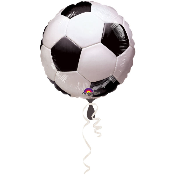 Fussball Folienballon, Fussballparty, 43 cm