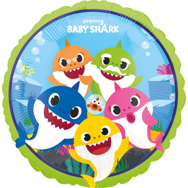 Baby Shark, Folienballon, 43cm