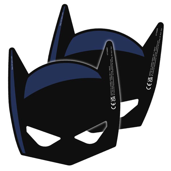 Batman Masken, 6er Pack