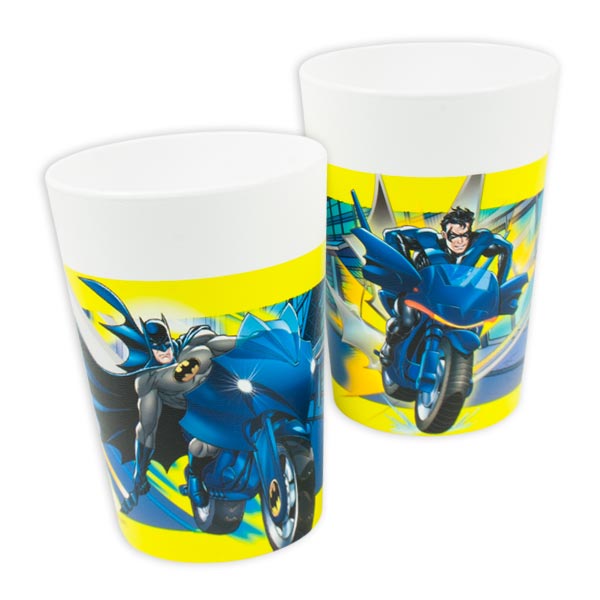 Batman Mehrwegbecher im 2er Pack, 230 ml