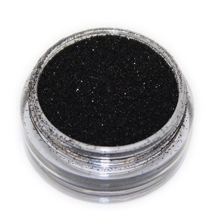 Nachhaltiger Bio Glitzer Ybody für Glitzertattoos, schwarz