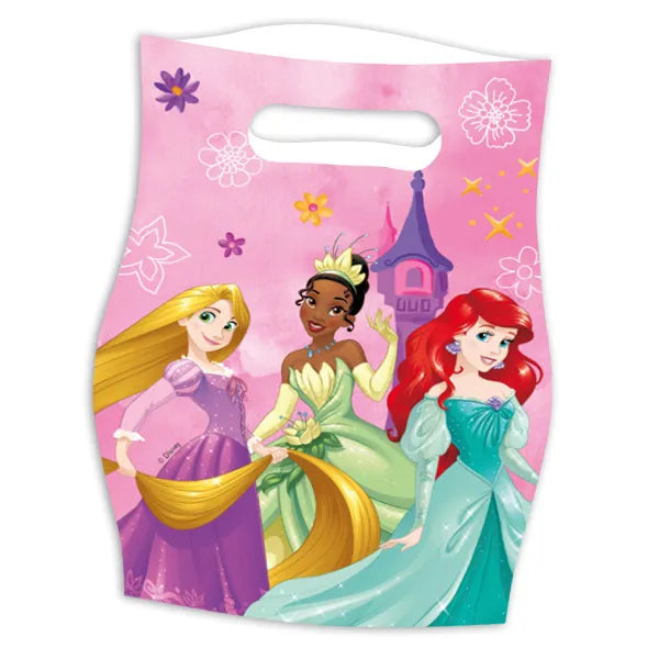 Mitgebsel Tüten, Disney Princess, Princess Live Your Story, 6er Pack