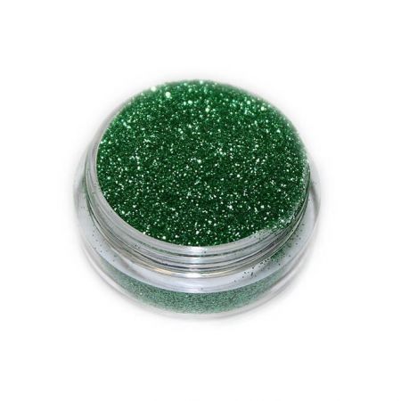 Nachhaltiger Bio Glitzer Ybody für Glitzertattoos, grün