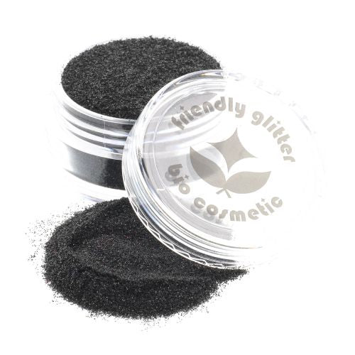 Nachhaltiger Bio Glitzer Ybody für Glitzertattoos, schwarz