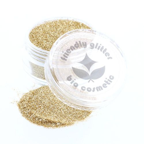 Nachhaltiger Bio Glitzer Ybody für Glitzertattoos, gold