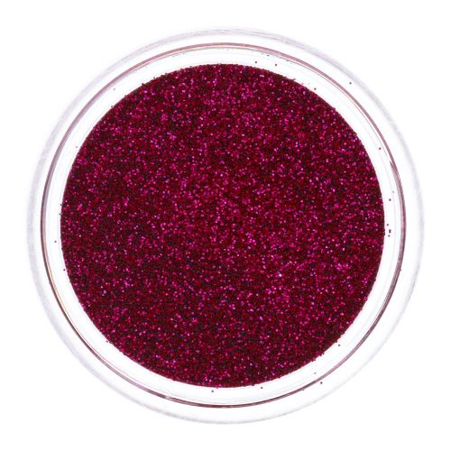 Nachhaltiger Bio Glitzer Ybody für Glitzertattoos, dark rose pink