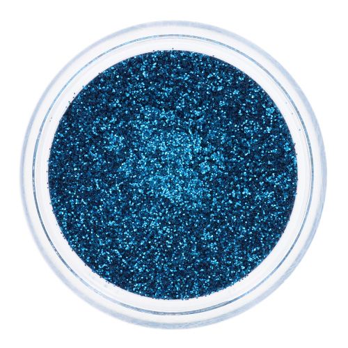 Nachhaltiger Bio Glitzer Ybody für Glitzertattoos, ozeanblau