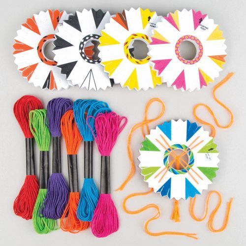 Bastelset Freundschaftsarmbänder, 4er Pack