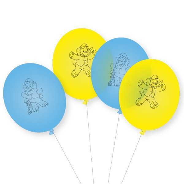 Luftballons, Benjamin Blümchen, 8er Pack