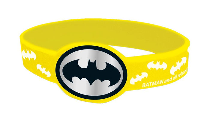 Gummiarmbänder Batman, 4er Pack, Gastgeschenk kinderparties-shop