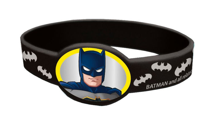 Gummiarmbänder Batman, 4er Pack, Gastgeschenk kinderparties-shop