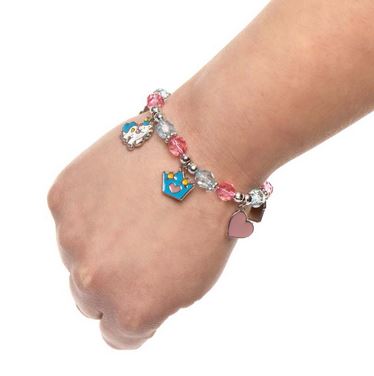 Bastelsets Bettelarmband, Prinzessin, 3er Pack