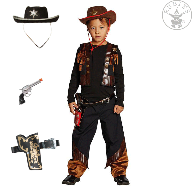 Kostümverleihkiste Cowboy Standard, inkl. Accessoires