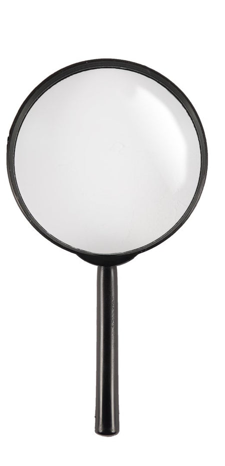 Grosse Lupe schwarz mit Glas Linse, 17.5 cm image