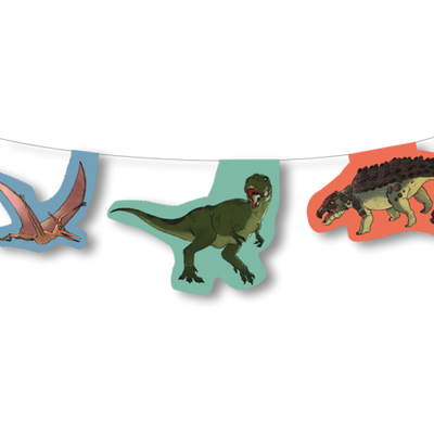 Party Deko Set Dinosaurier, 61 teilig, 8 Kids