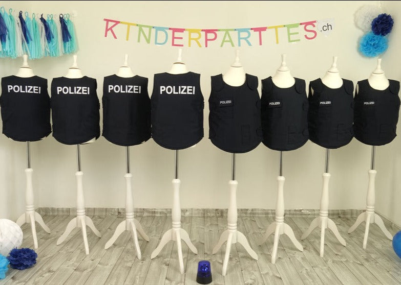 Kostümverleihkiste Polizei Standard, inkl. Accessoires