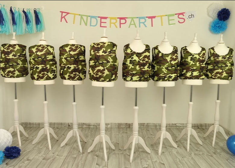 Kostümverleihkiste Tarnweste Mini