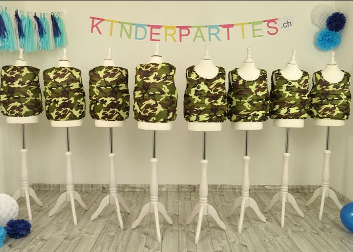 Kostümverleihkiste Tarnweste Mini
