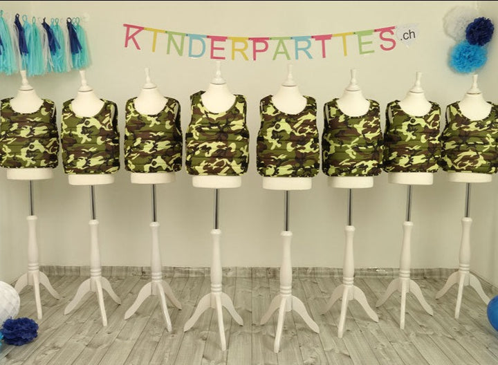 Kostümverleihkiste Tarnweste Mini