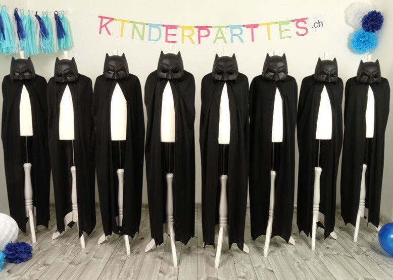 Party-Teller "Batman", 8 Stück, 23cm Durchmesser, Von Amscan