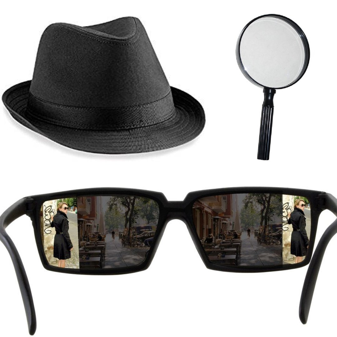 Accessoire Verleihkiste Detektiv / Agent / Spy