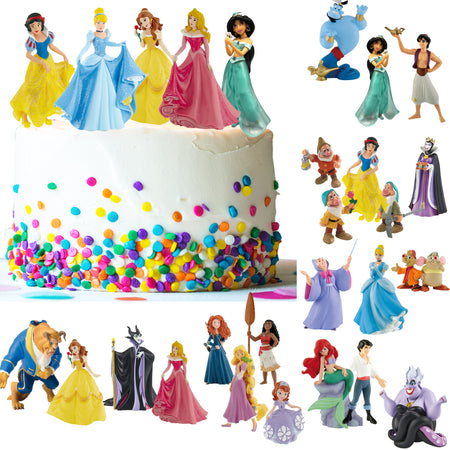 Tortenfiguren Disney Prinzessinnen & Friends, viele verschiedene Bullyland Figuren image
