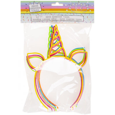 Einhorn Haarreif, 6er Pack kinderparties-shop