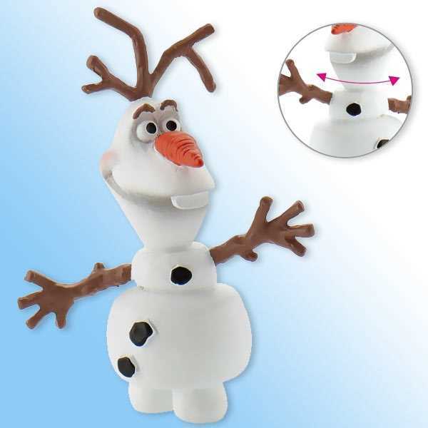 Tortenfigur Olaf, Frozen, Bullyland, 5 x 6cm