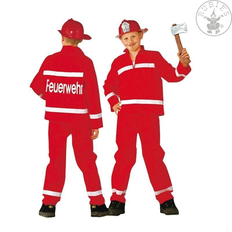 Kostümverleihkiste Feuerwehrmann Basic
