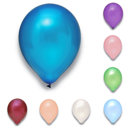 Luftballons, PERLMUTT, 10er Pack, versch. Farben image