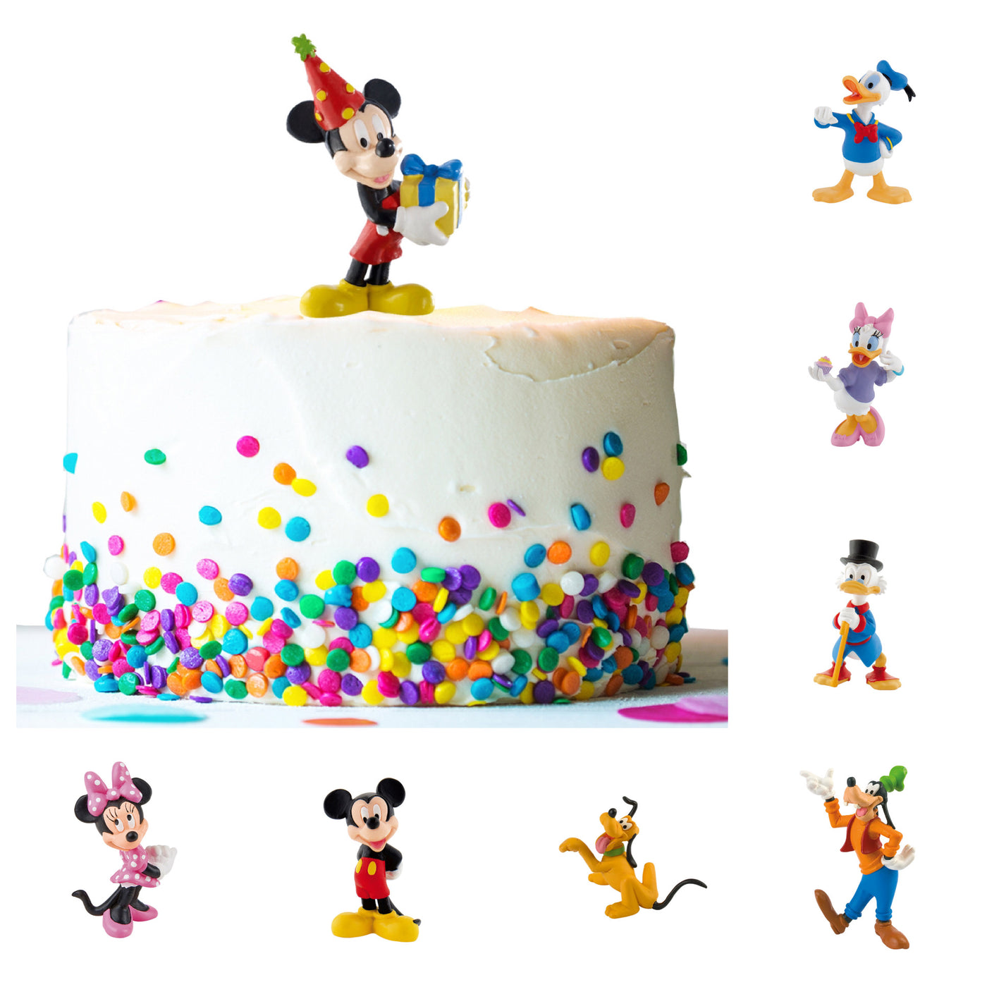 Tortenfiguren Disney Mickey Maus & Friends / Entenhausen, versch. Figuren