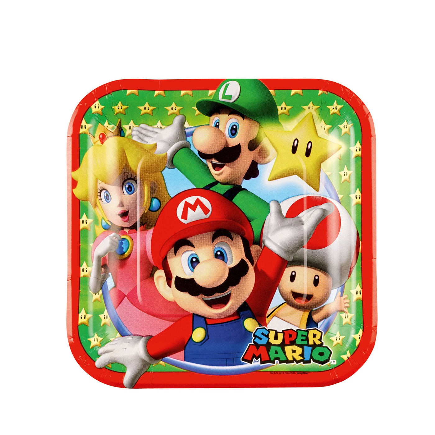 Gaming Party Super Mario Bros Deko Kindergeburtstag Pappteller
