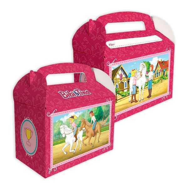 Mitgebsel Box, Bibi und Tina, 6er Pack