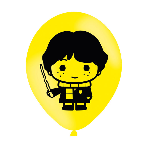 Luftballons Harry Potter, 6er Pack kinderparties-shop