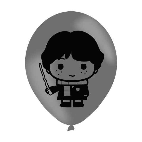 Luftballons Harry Potter, 6er Pack kinderparties-shop