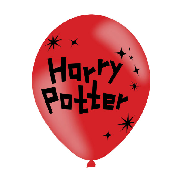 Luftballons Harry Potter, 6er Pack kinderparties-shop